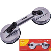 Amtech Dual Suction Cup Pad Lifter Sucker Plate Glass tile Mirror 80kg